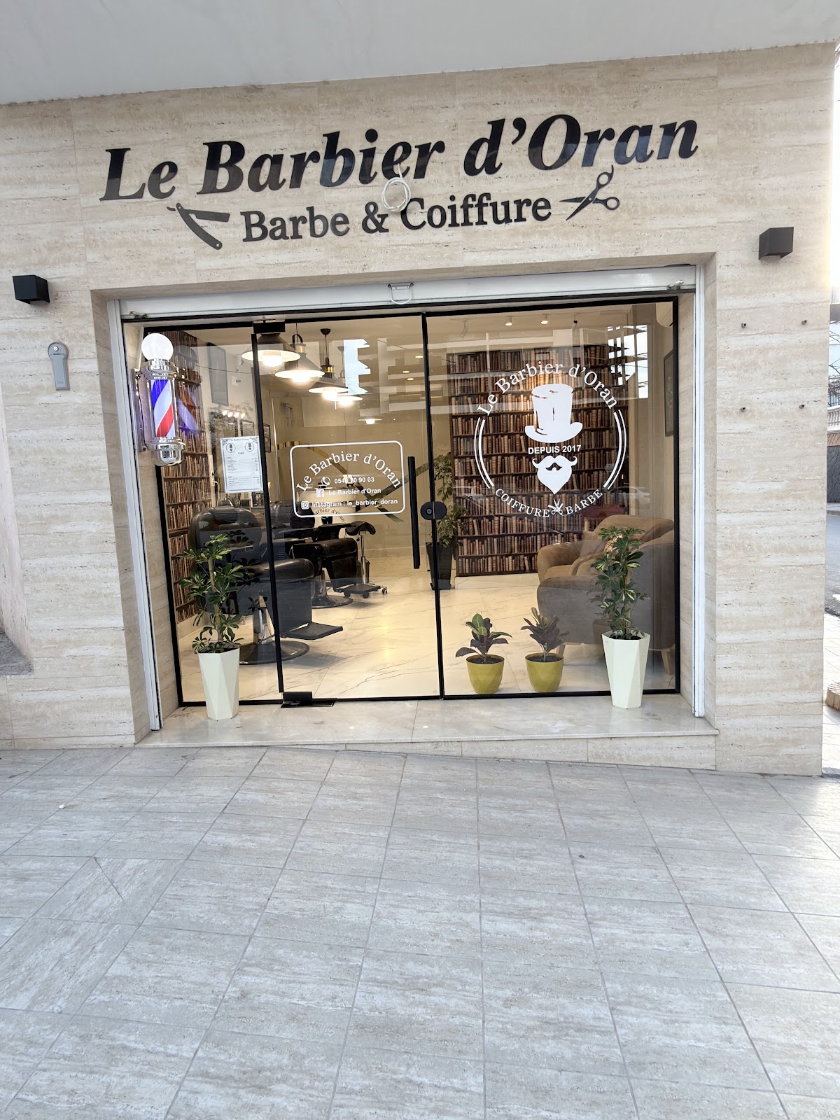 Intérieur du Barbier d'Oran